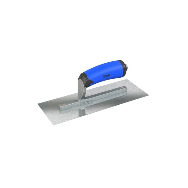 Razor Stainless Steel Finishing Trowel - Square End - 10.5" x 4.5" with Comfort Wave Handle